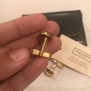 LOUIS VUITTON Button Cufflinks *Used*